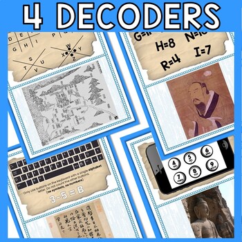 Jin, Southern, Northern Dynasties ESCAPE ROOM - Reading Comprehension - China - Image 4