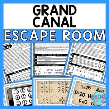 Grand Canal ESCAPE ROOM - Reading Comprehension - Ancient China