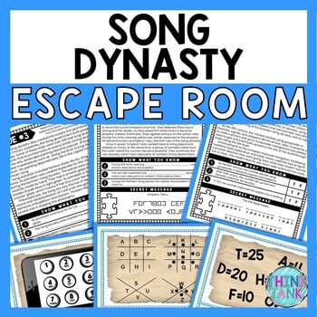 Song Dynasty ESCAPE ROOM - Reading Comprehension - Ancient China