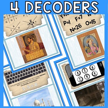 Taj Mahal ESCAPE ROOM - Reading Comprehension - World Landmarks - Image 4