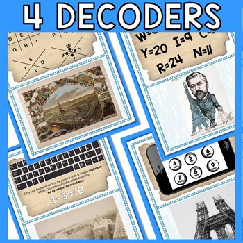 Eiffel Tower ESCAPE ROOM - Reading Comprehension - World Landmarks - Image 4