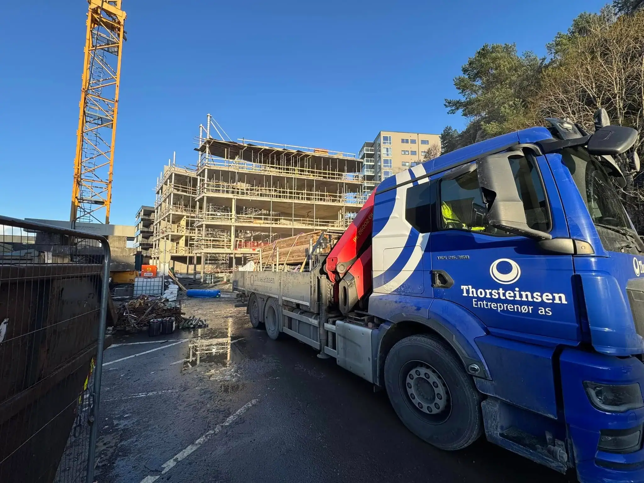 Betongarbeid i Bergen