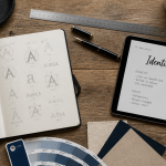 conseil logo croquis outils brief creatif