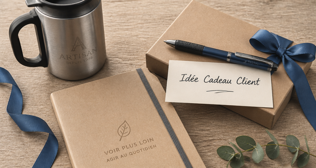 idée cadeau pour client objets personnalisés