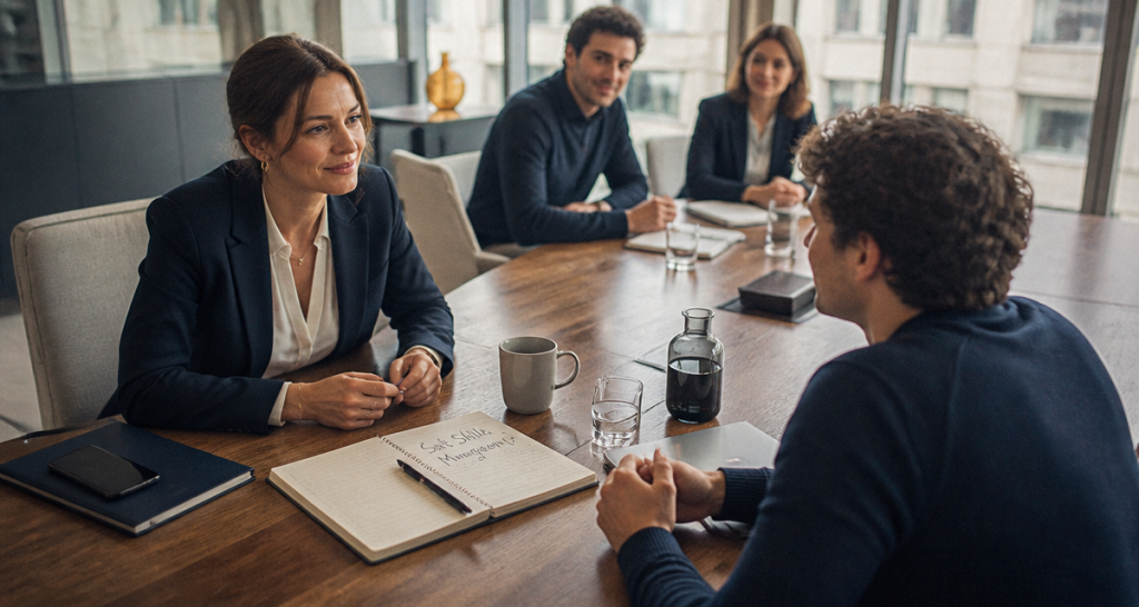 qualités du manager écoute active bureau