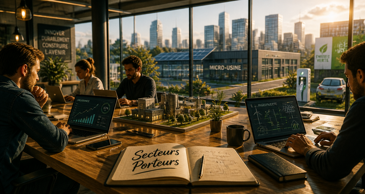 Secteur porteur entrepreneurs coworking 2025