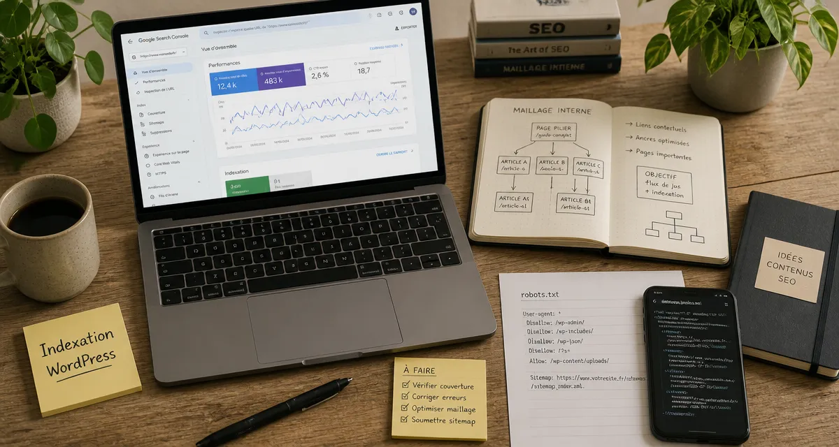 bureau webmaster indexation wordpress