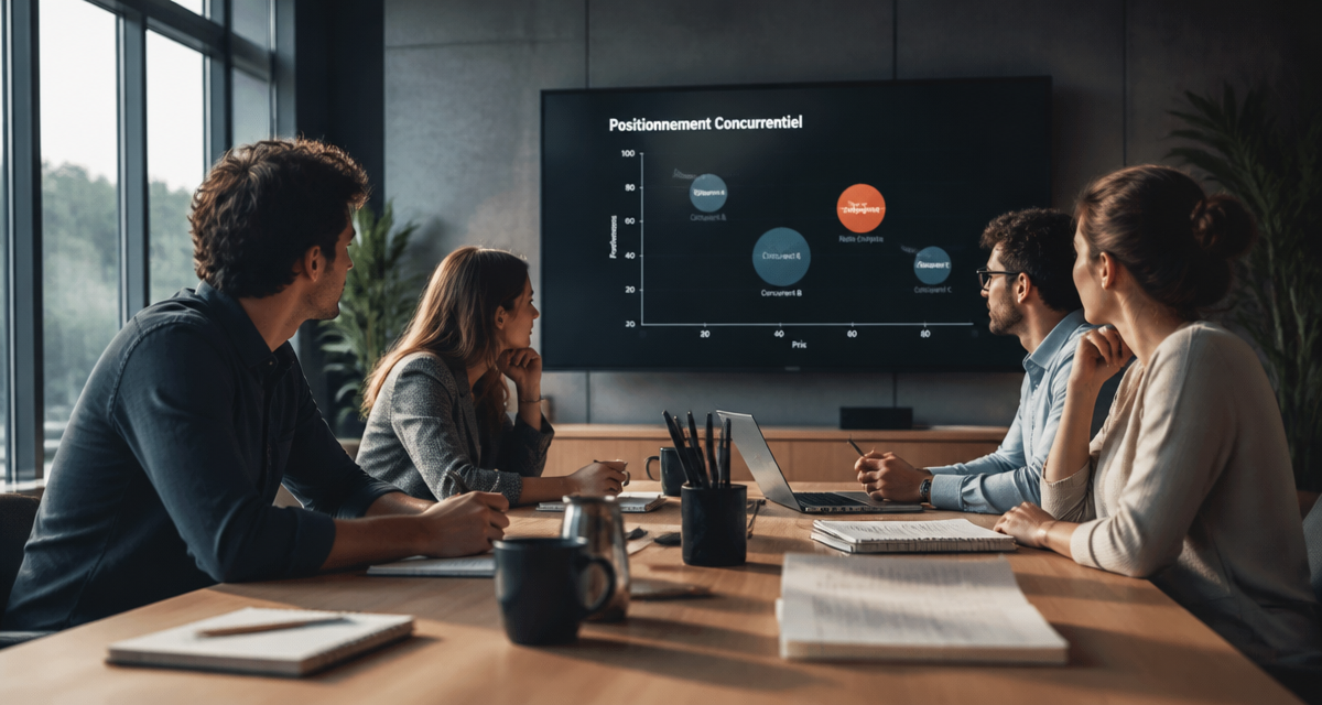 Réunion sur le positionnement concurrentiel