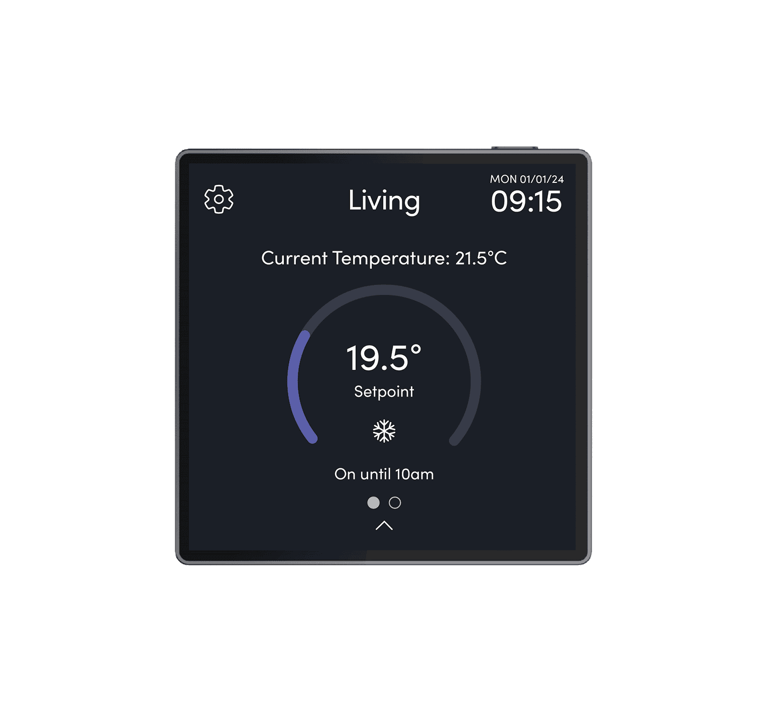 Touch-4 Zonal User Interface