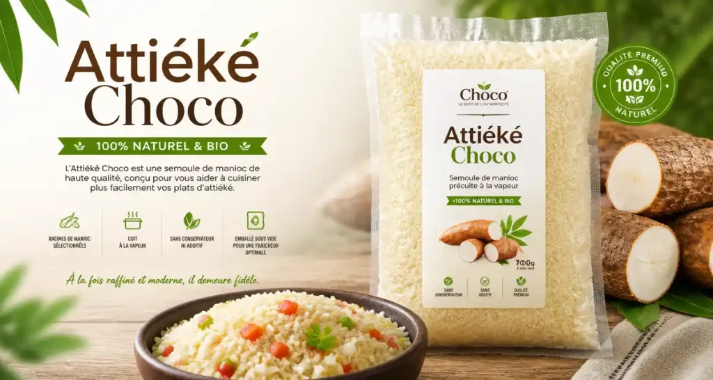 Attiéké Choco – 700g
