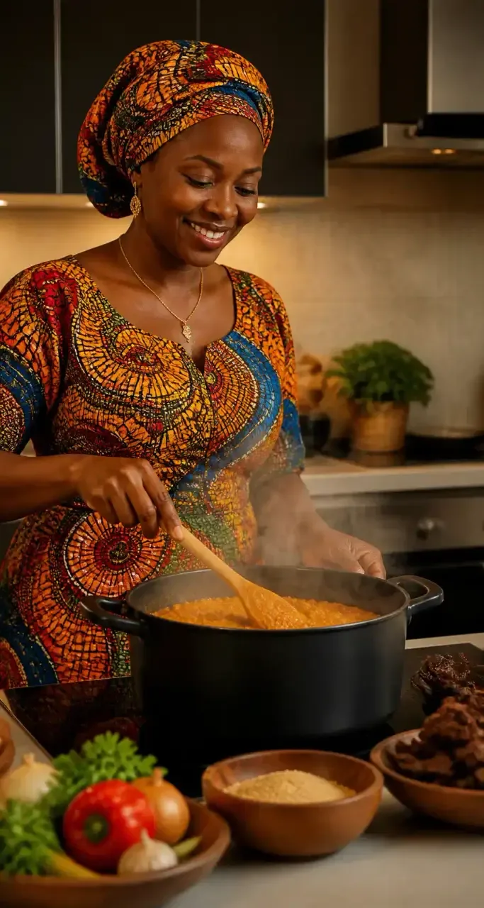 Cuisine traditionnelle autour d’une sauce