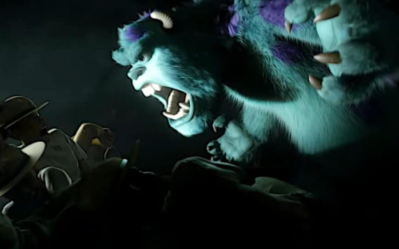 Monster University: Sully's Escape Scene