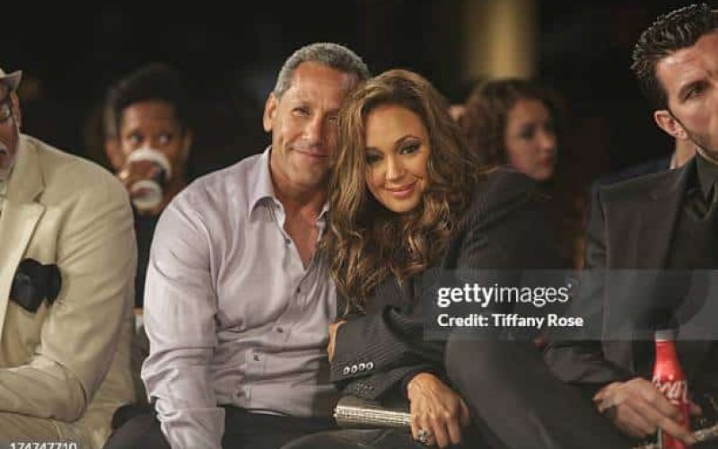 Leah Remini and Angelo Pagàn