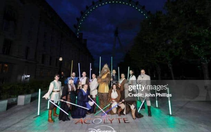 The cast of The Acolyte for the UK premiere. Star Wars