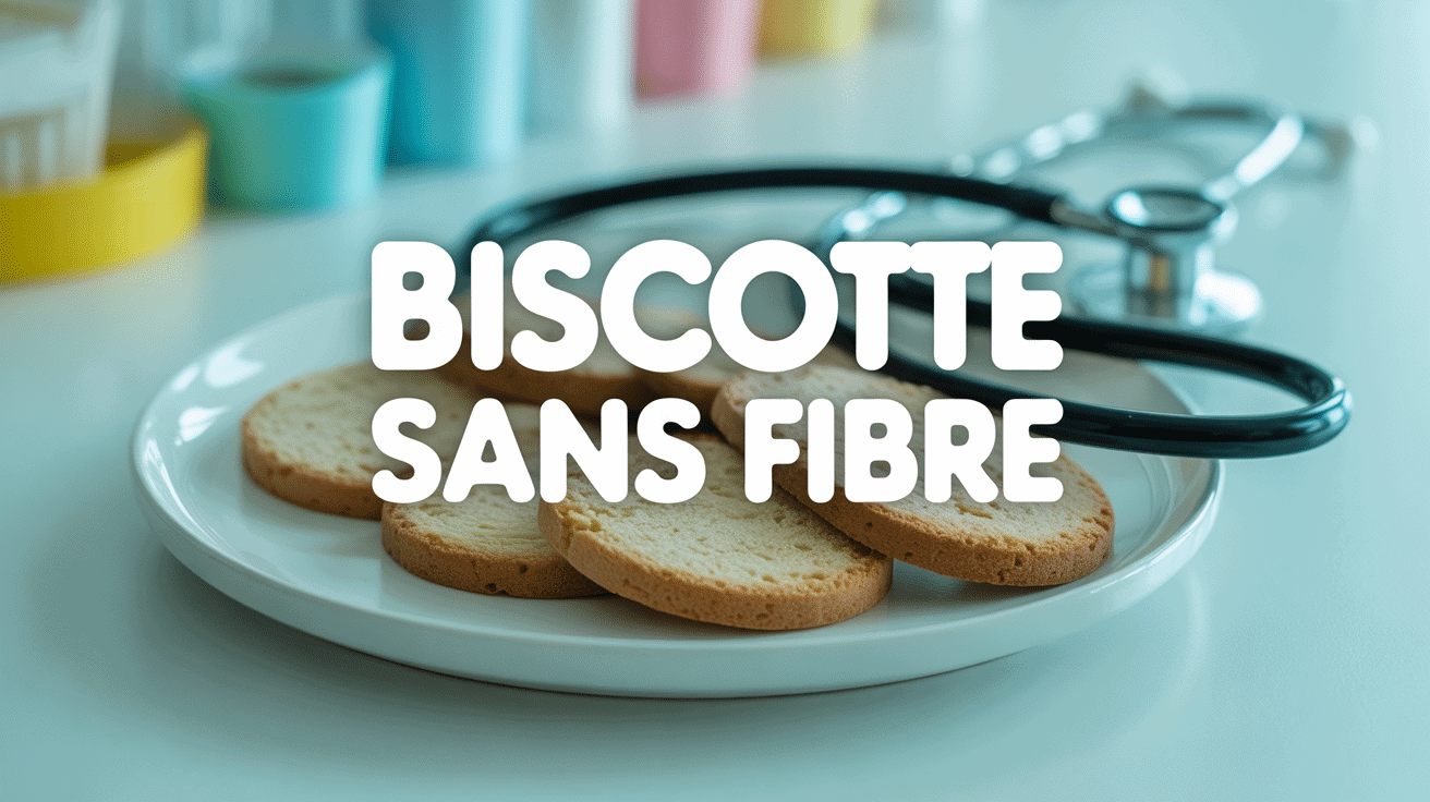 Biscottes blanches en ambiance médicale
