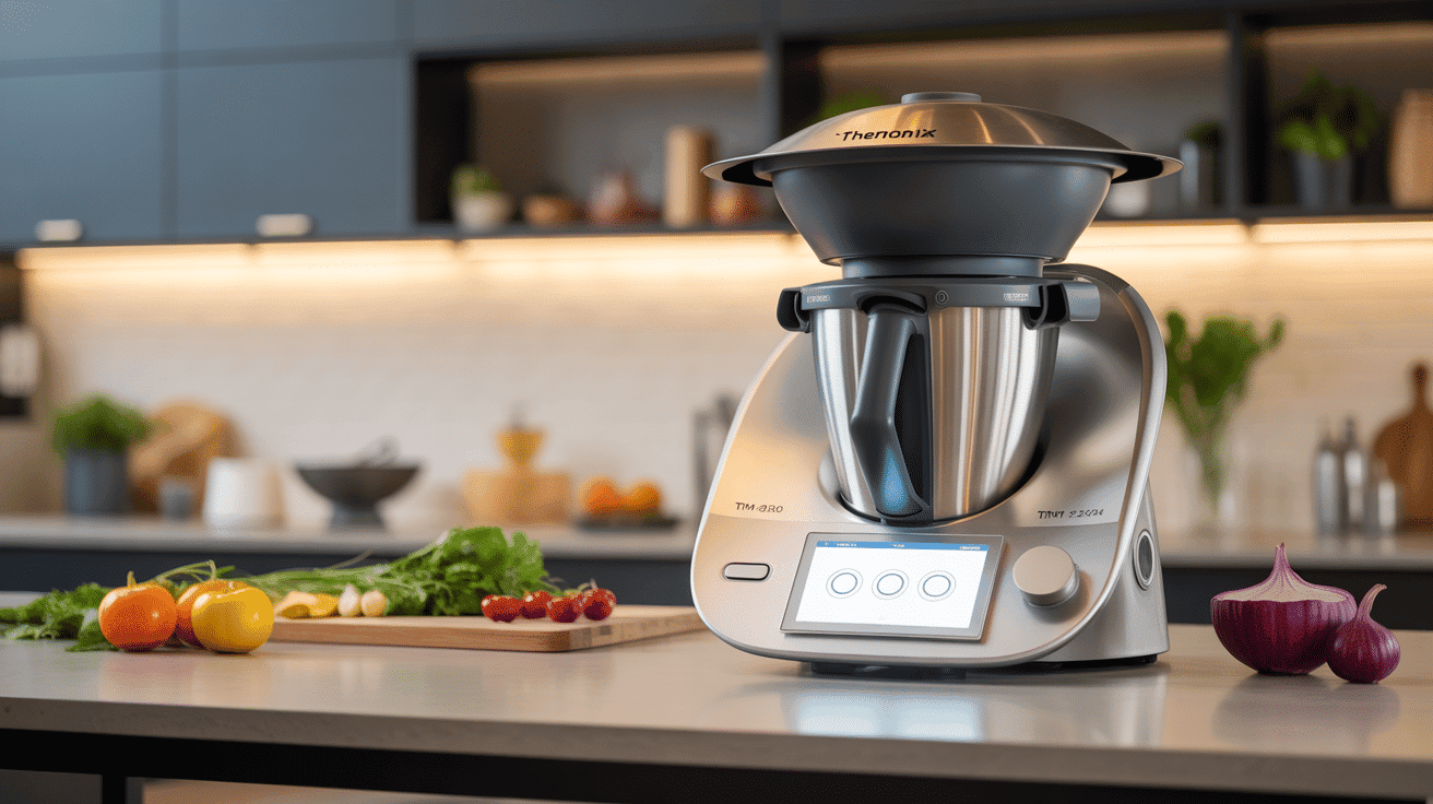 Thermomix TM7 2024 sur plan de travail moderne