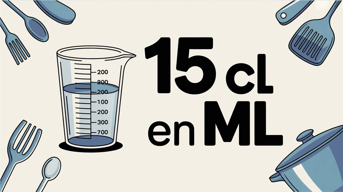 Verre doseur 15 cl en ml