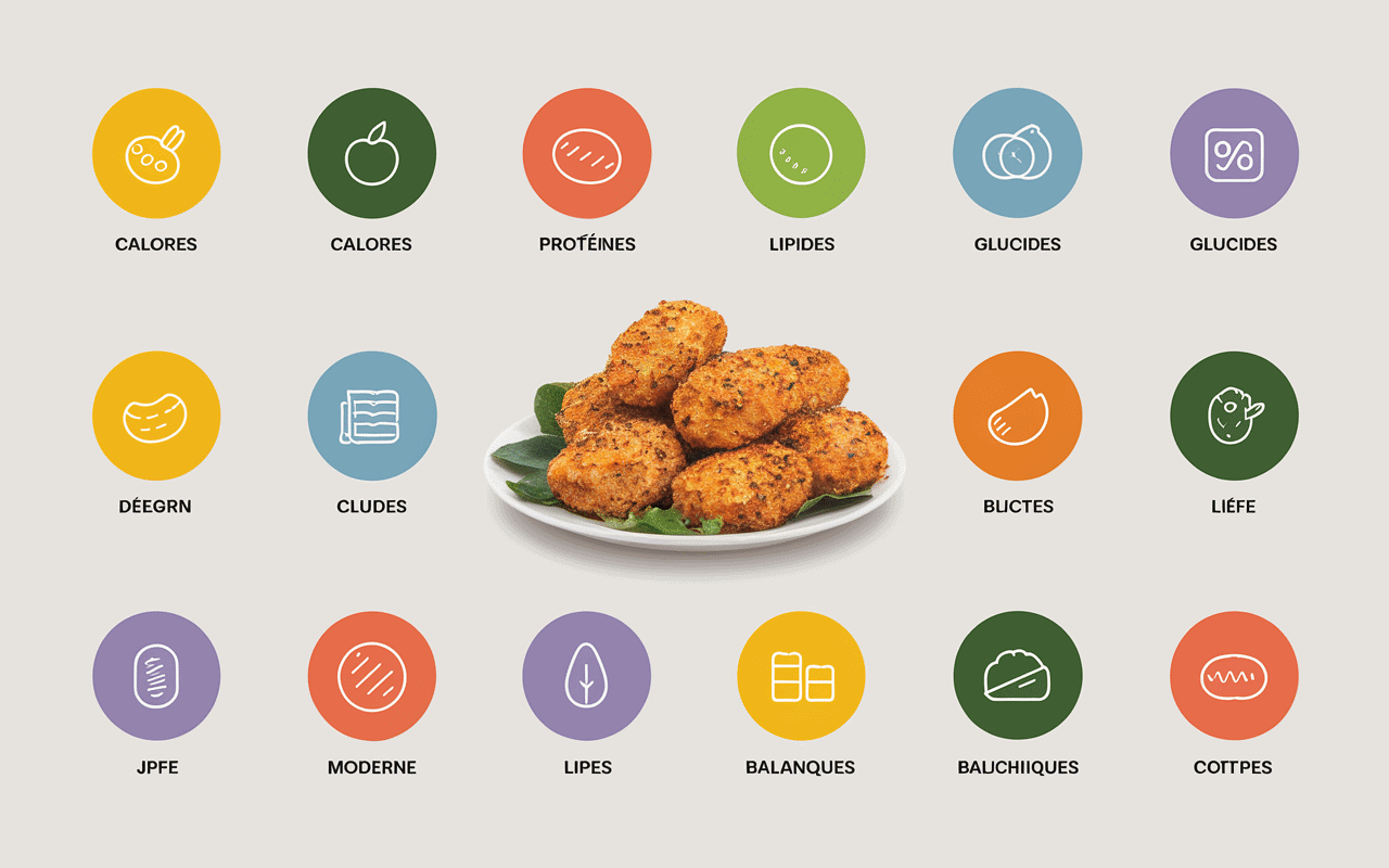 Nutrition nuggets McDo prix