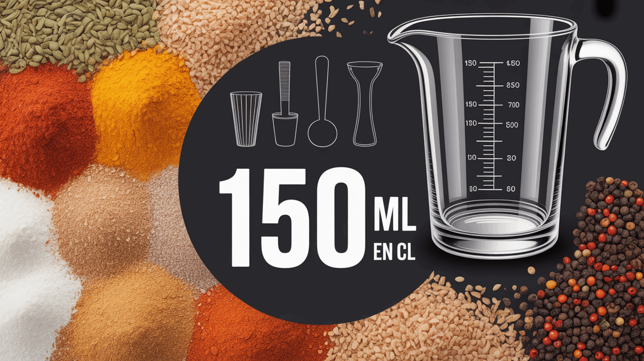 Verre doseur pour 150 ml en cl