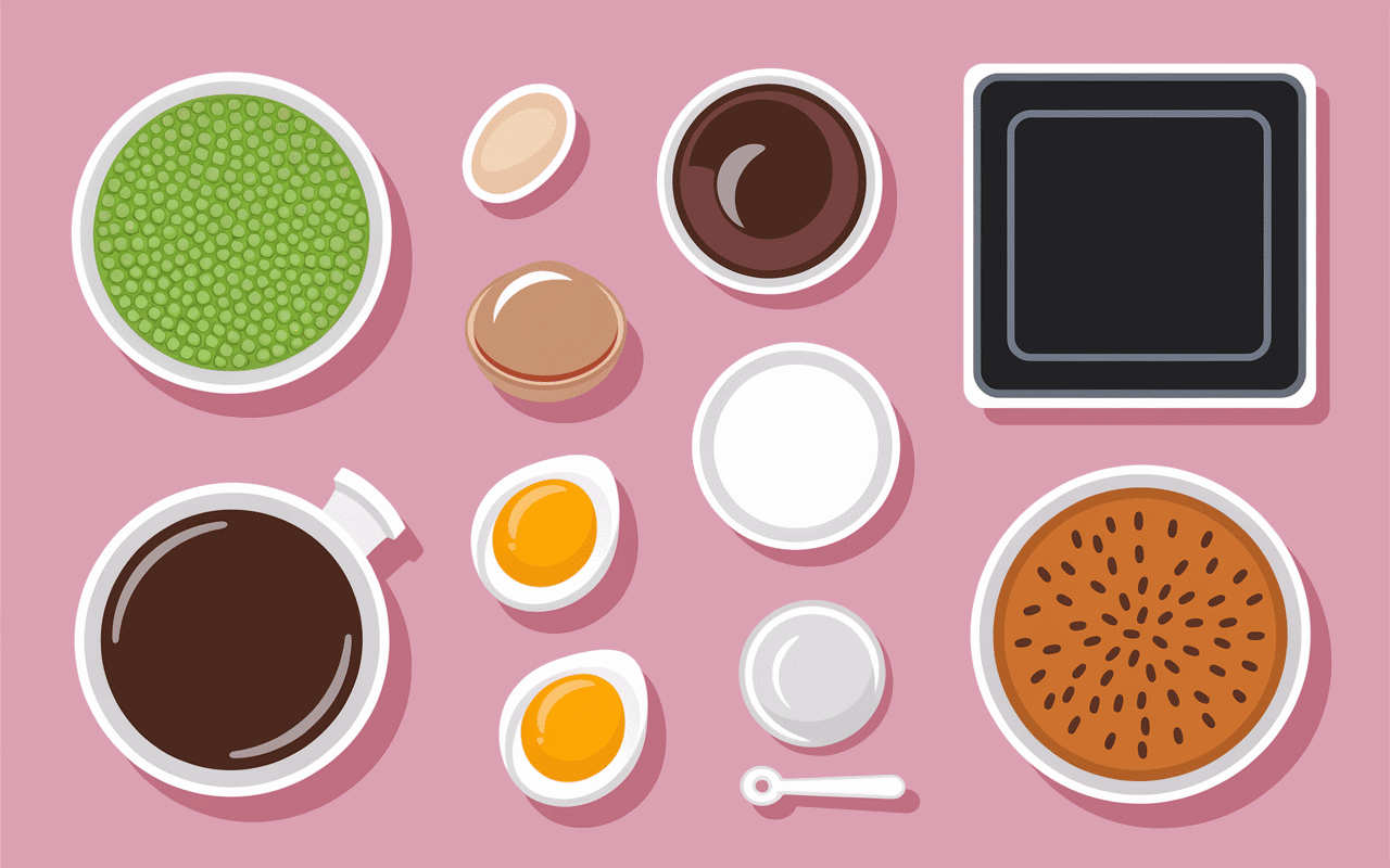 ingredients preparation gateau chocolat pois chiche