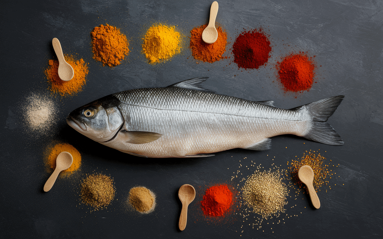 Epices pour saumon et epices creatives