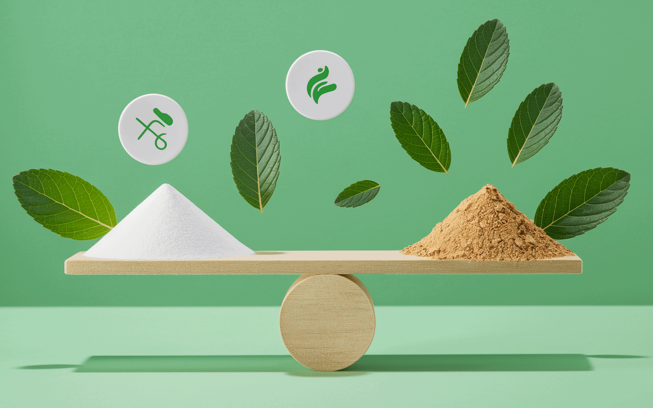 edulcorants recette sirop de menthe sans sucre