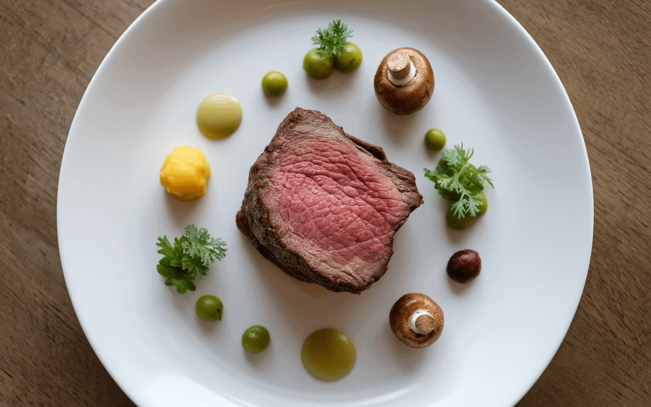 accompagnement cote de boeuf purée légumes