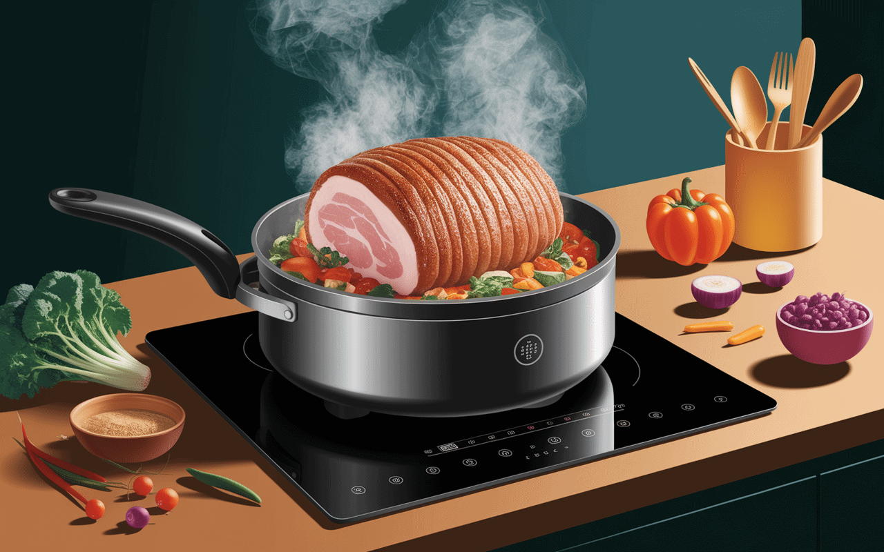 Rouelle de porc cookeo cuite multicuiseur légumes