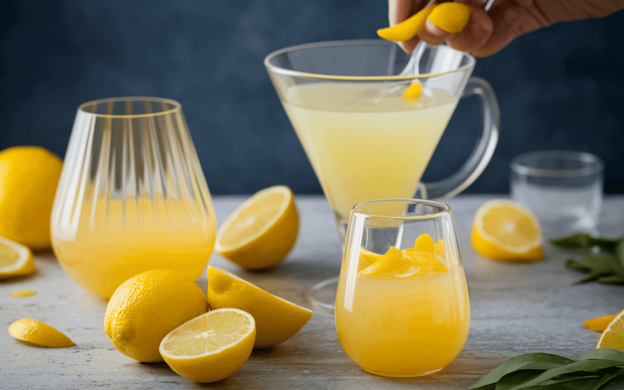 limoncello recette préparation zestes et filtration
