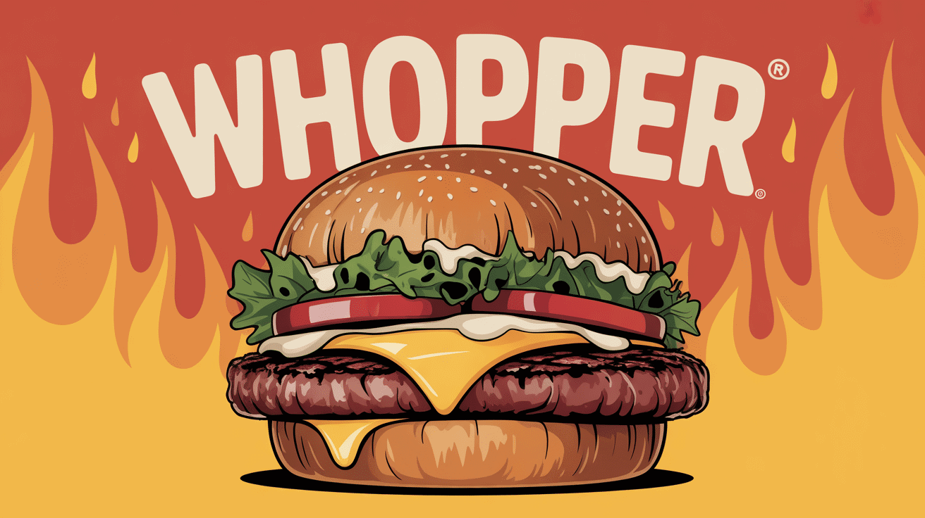 Photo Whopper géant pain doré steak grillé