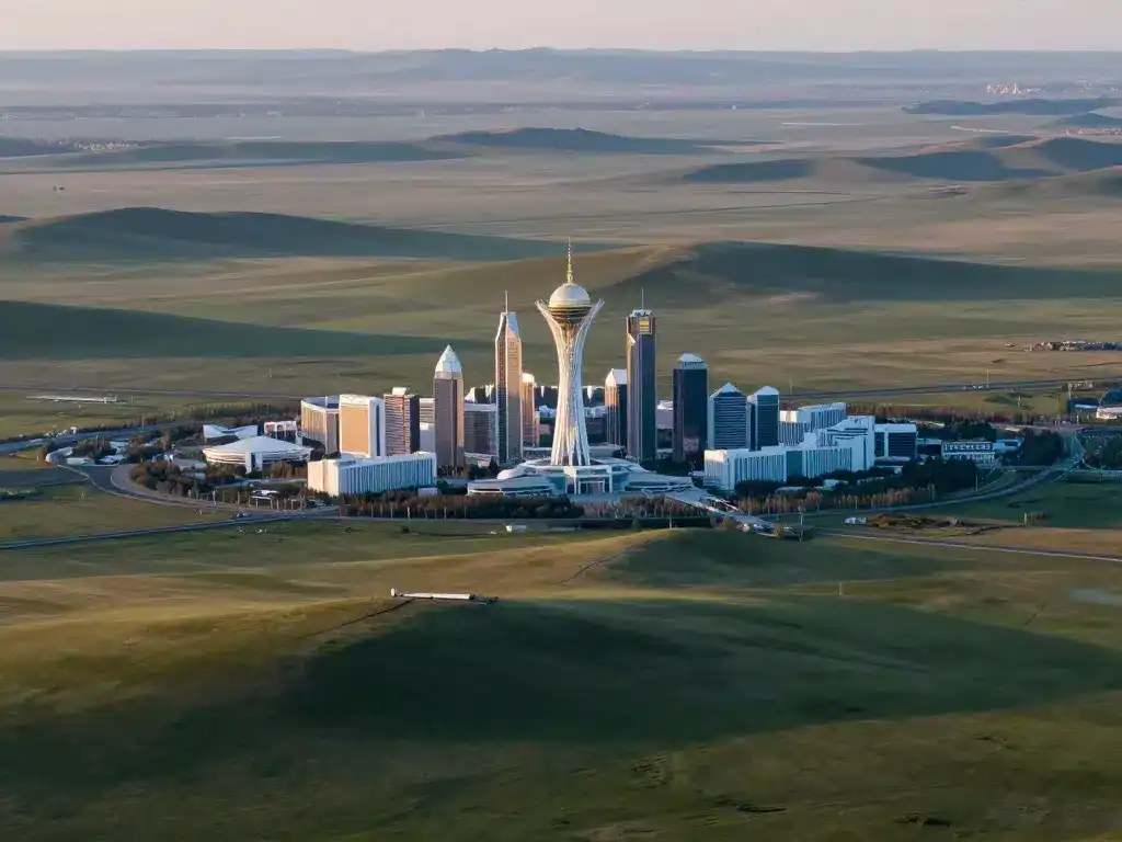 akmola astana différence région ville