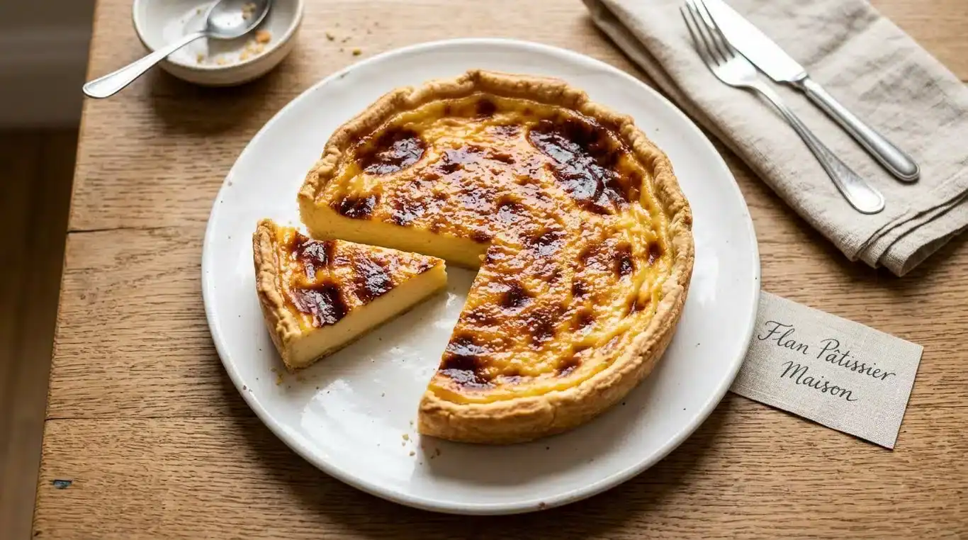Flan pâtissier onctueux à la vanille