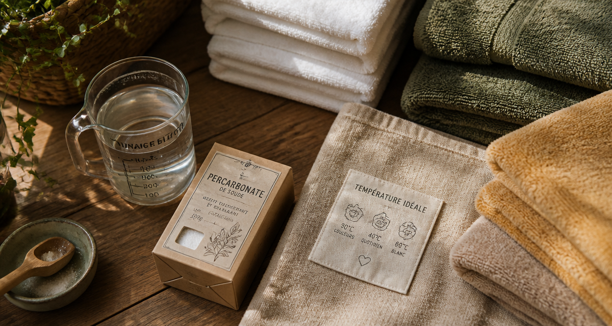 a combien laver les serviettes serviettes pliées et accessoires