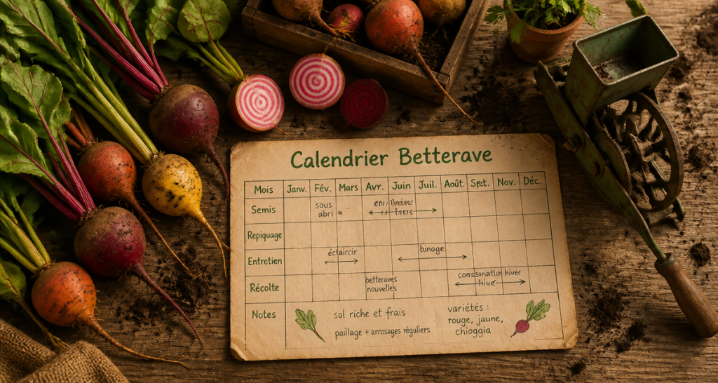 quand planter betterave image semis calendrier