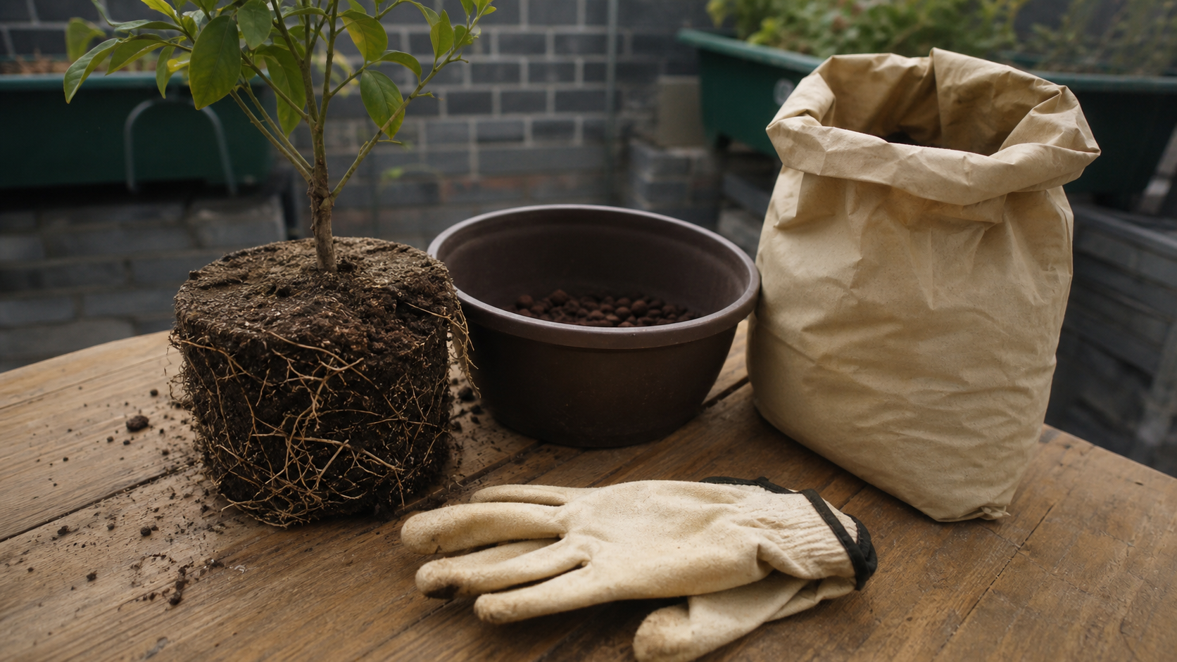 Quand rempoter citronnier : fin d’hiver, pot 5 cm, motte et racines