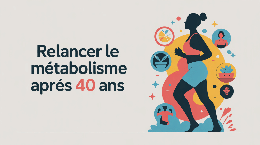 comment relancer son metabolisme apres 40 ans silhouette pleine d’energie alimentation sport sommeil stress
