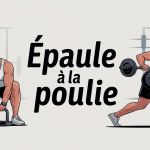 illustration epaule a la poulie musculation