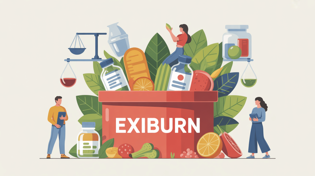 exiburn visuel central concept minceur complément