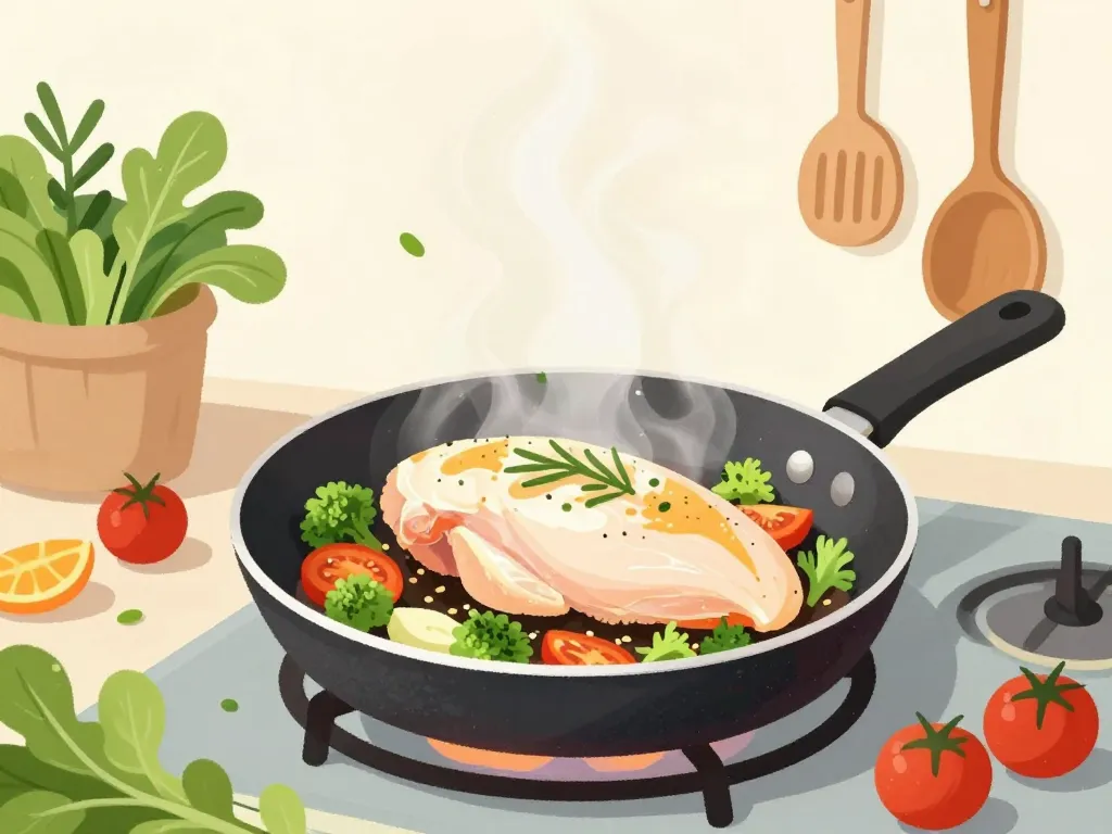 filet de poulet proteines méthodes cuisson santé