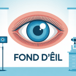 fond d'oeil combien de temps sans voir illustration examen oeil