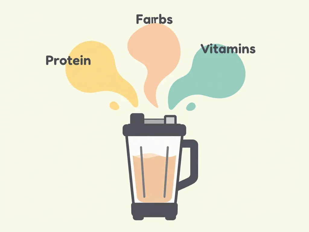Diagramme composition nutritionnelle Serious Mass Optimum Nutrition shake
