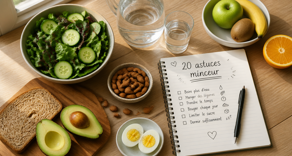 20 astuces pour maigrir sans regime aliments sains