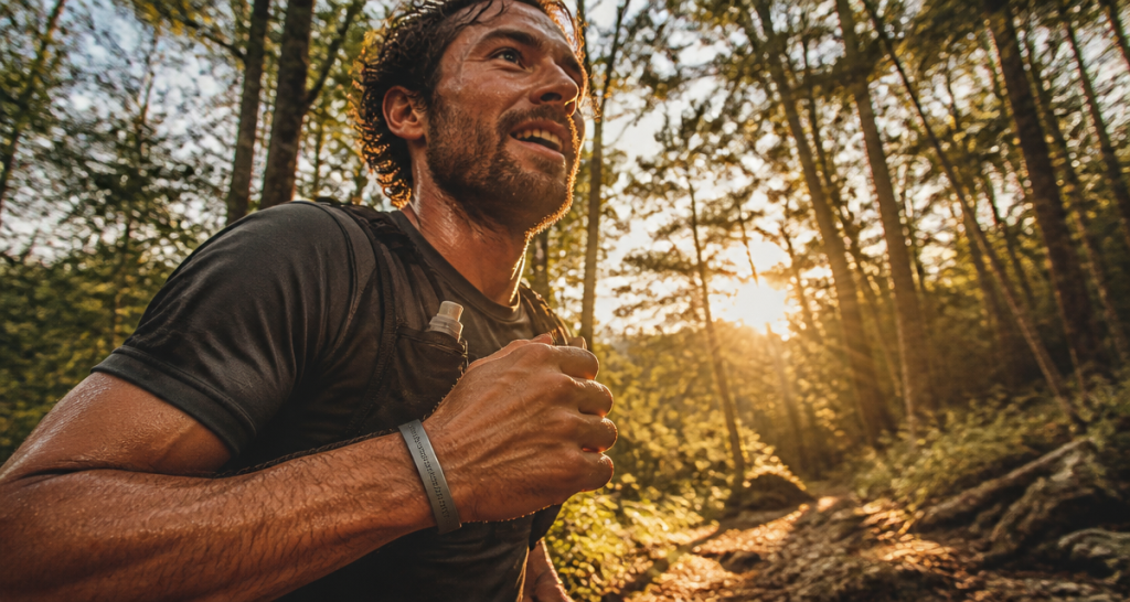 hormone du bonheur sport coureur forêt