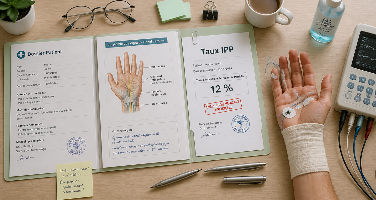 taux ipp canal carpien forum image