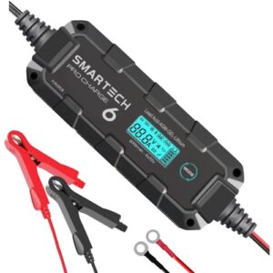 Pro Charge Intelligent 6V/12V Battery Charger for Vehicles.