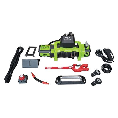 High-Performance Synthetic Rope Recovery Winch.