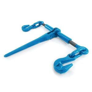 Blue ratchet dog tool used for auto electrical work and repairs.