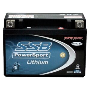 High performance lithium motorcycle battery for LH14L-BS model by Townlec Auto Electrical.