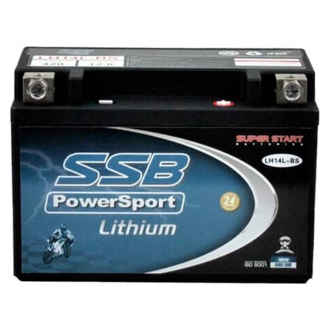High performance lithium motorcycle battery for LH14L-BS model by Townlec Auto Electrical.