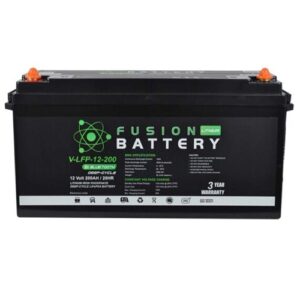 Fusion Lithium Deep Cycle Battery 12V for reliable power storage and long-lasting performance.